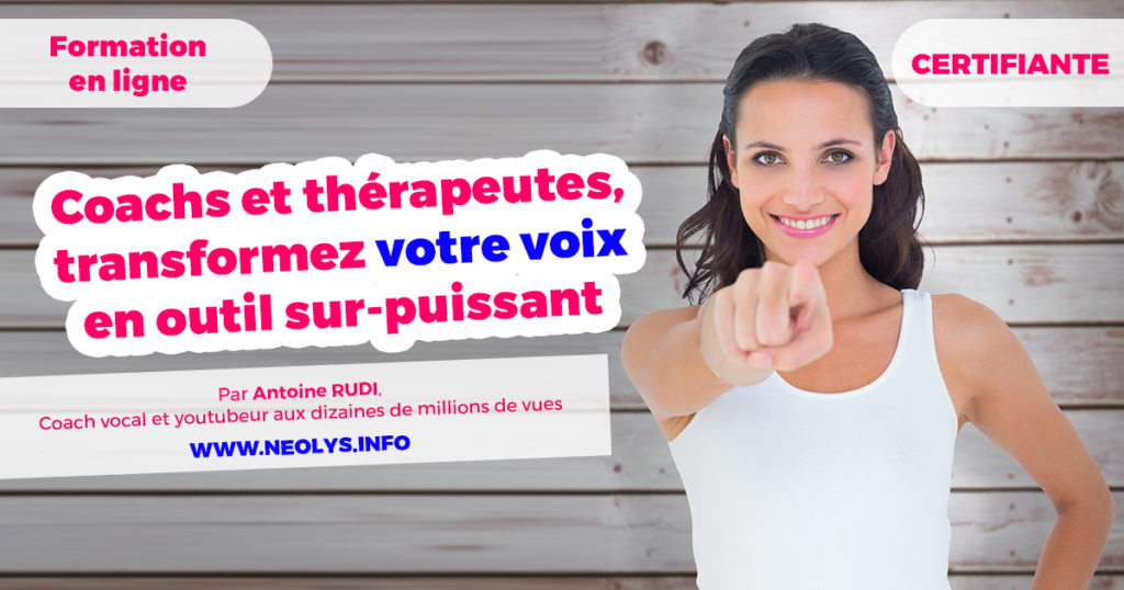 la voix du therapeute